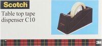 Scotch Plakbandafroller C 10 - Zwart - Verzwaard