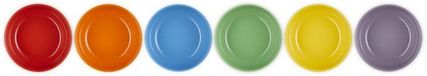 Le Creuset Vancouver Bol à déjeuner Coupe 16 cm Couleurs arc-en-ciel Ensemble de 6