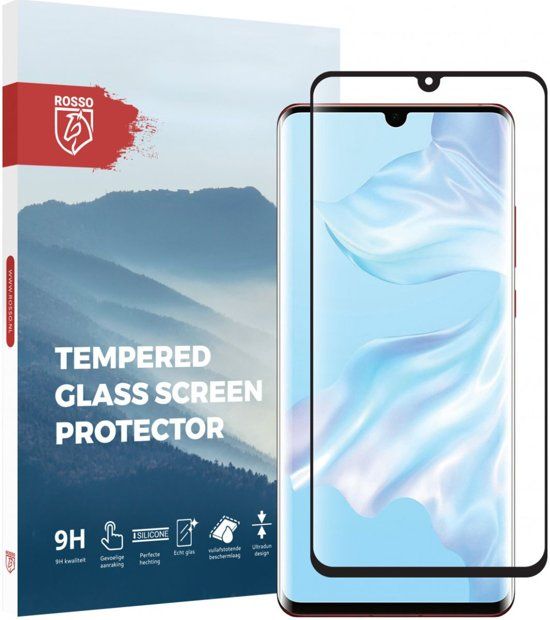 Huawei P30 Pro Screen Protector - Tempered Glass - Rosso