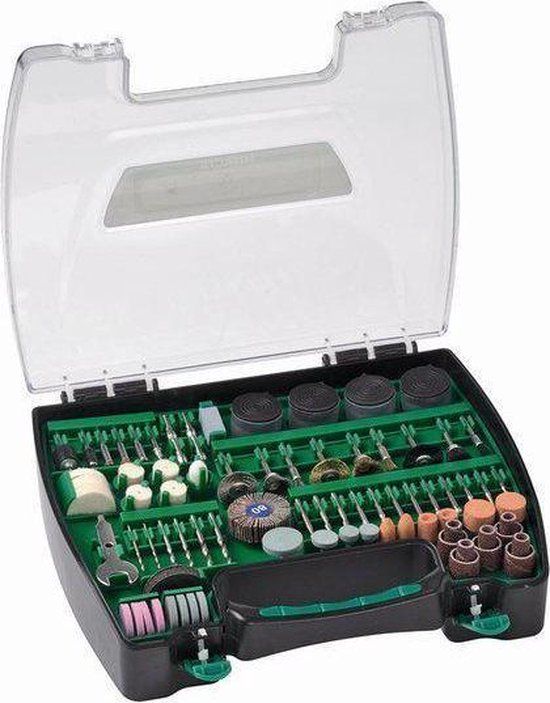 Hikoki Accessoires 200-delige accessoireset voor rechte slijper - 753948