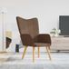Maison Exclusive - Fauteuil relax, marron, rembourré