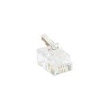 Intronics RJ48 (10P/10C) modulaire connector voor platte kabel