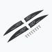 CrazyFly Kiteboard Aile de cerf-volant Carbon noir T008-0226