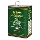 Le Terre di Colombo - 100% Italiaanse extra vierge olijfolie - Blik - 3 l