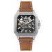 Ingersoll The Ollie Automatisch herenhorloge met leren armband, 45 mm