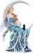 Nemesis Now Wind Moon by Nene Thomas 28.5cm Elf Multicolours