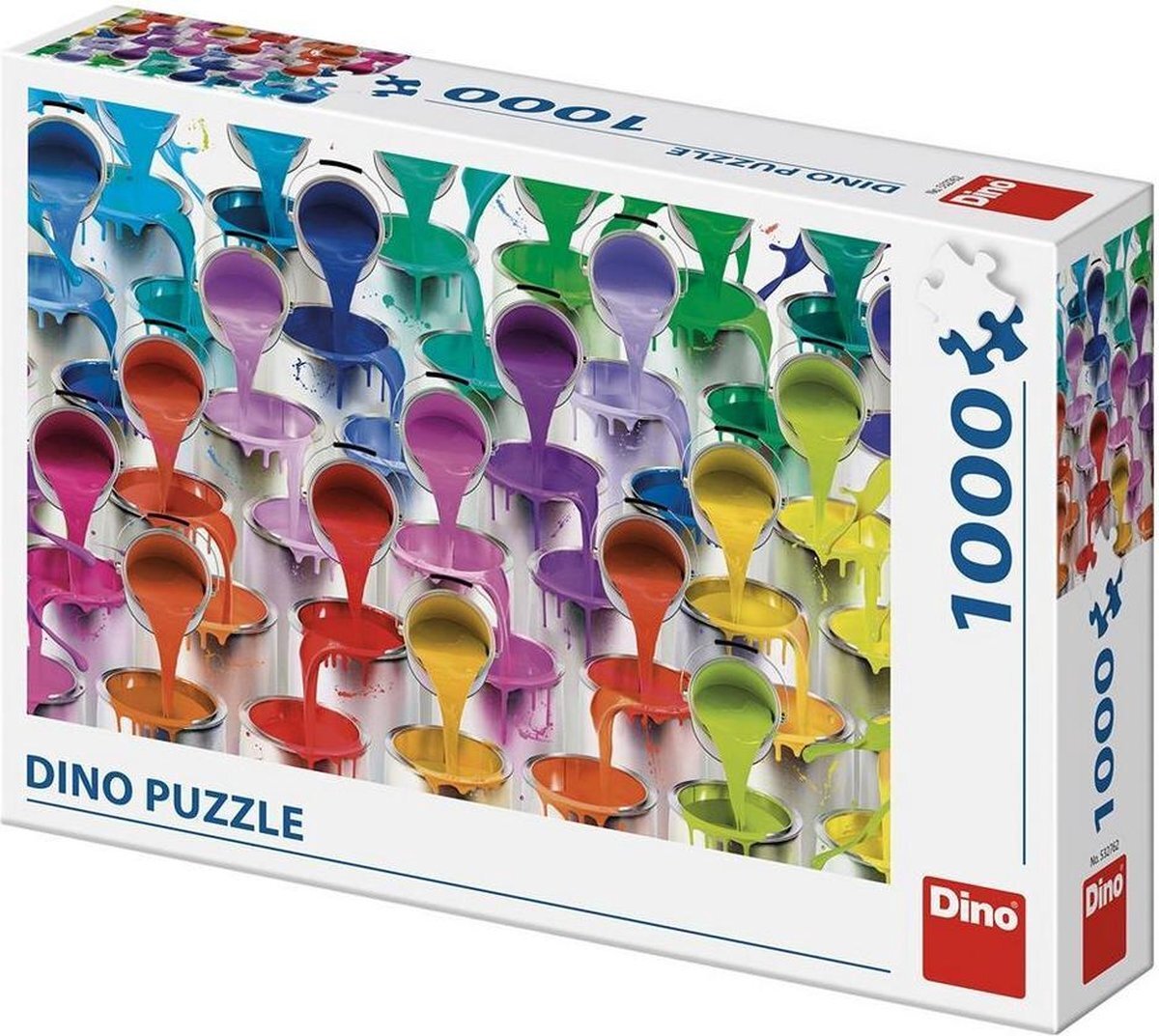 Dino Toys Dino Puzzel Kleuren 1000 stukjes