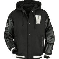 Volbeat Collegejas - EMP Signature Collection - L tot XL - voor Mannen - zwart-grijs
