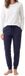 Schiesser Dames pyjama Mix & Relax blauw / crème