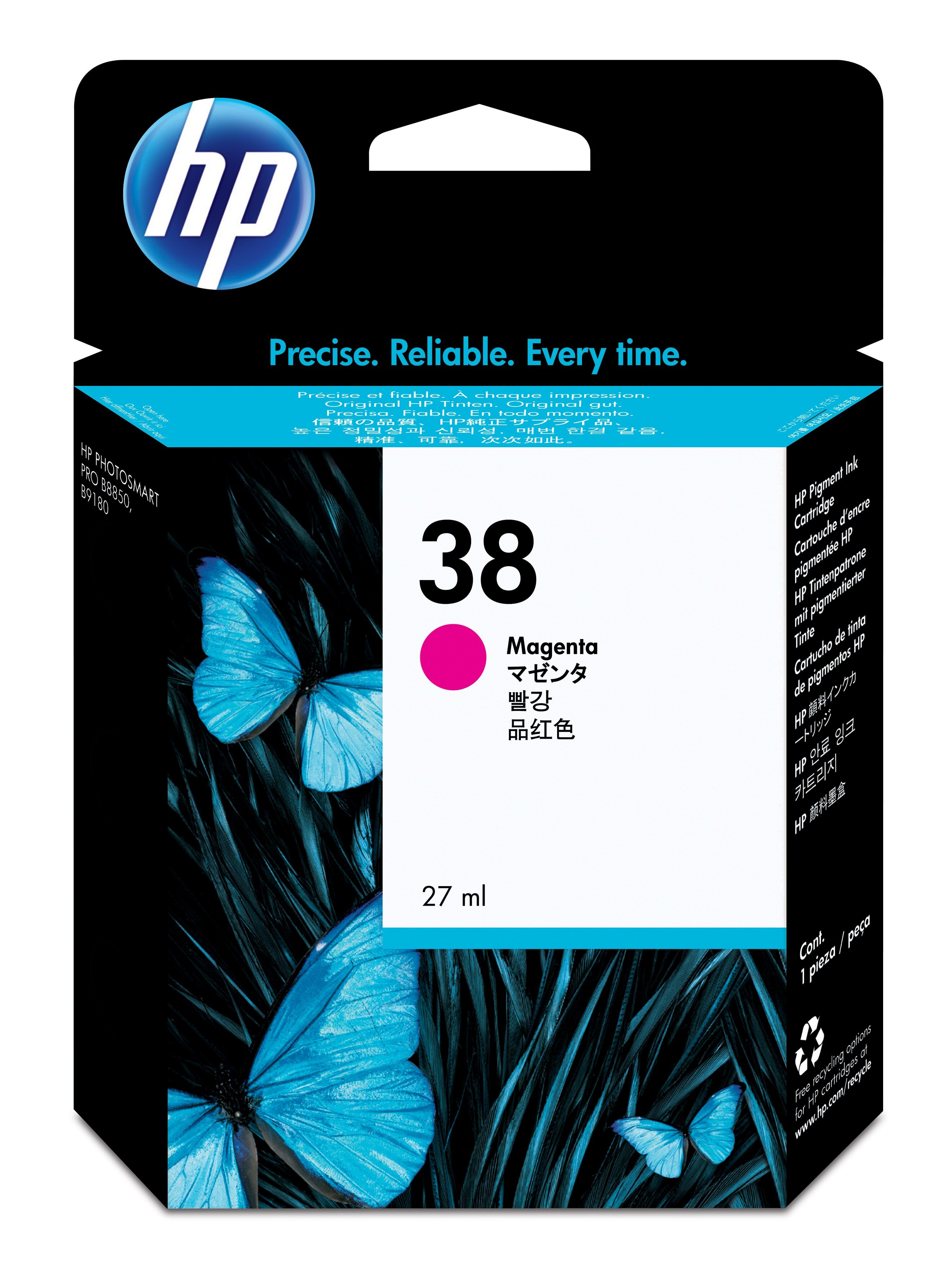 HP 38 single pack / magenta