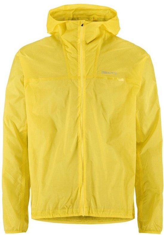 Craft Hypervent Light Wind Jacket Heren - geel, Maat L