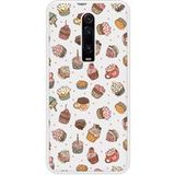 Mi 9T Cupcake Vintage Stofdichte Siliconen Hoes