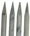4-Pack Palissade en bois pointue Ø 6cm 160cm pour clôture de jardin
