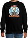 Bellatio Decorations Happy Halloween skelet - verkleed sweater - zwart - voor kinderen - horror skelet trui - kleding / kostuum 152/164