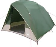 vidaXL Kamperen tent 2-persoons groen taft waterdicht