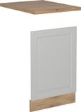 Vicco R-Line Voorpaneel vaatwasser – 45 cm, WB Eik Wit Landhuis