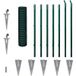 Euro Clôture Euro Acier 10 x 1,2 m vert