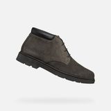 GEOX Enkellaarzen Heren Imitatieleer Marron Maat 44