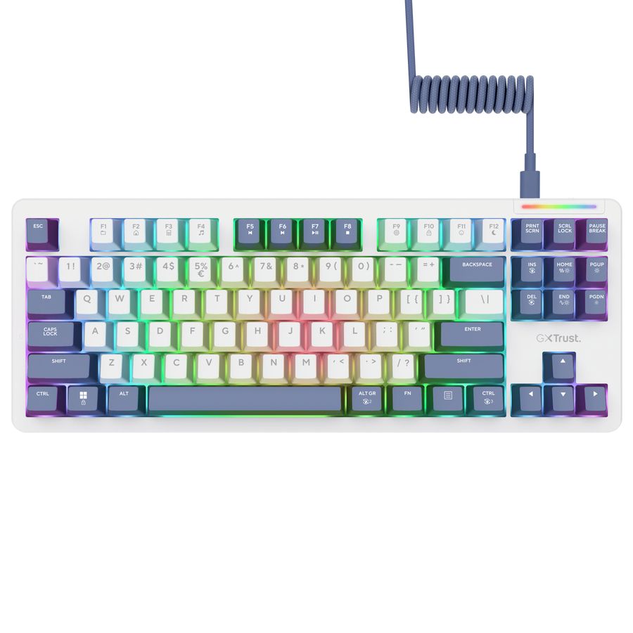 Trust GXT 872 Xyra - TKL Mechanisch Gaming Toetsenbord - Hot