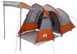 vidaXL Tunneltent Grijs en Oranje 390 x 215 x 152 cm