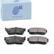 Blue Print ADN14281 remblokkenset, 1 stuk | Compatibel met: NISSAN 100NX, ALMERA I, ALMERA I Hatchback, ALMERA II, ALMERA II Hatchback, MAXIMA / MAXIMA QX IV