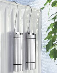 WENKO Luchtbevochtiger RVS radiator / verwarming set van 2 stuks