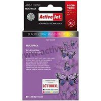 ActiveJet ABB-1100NX - 4 - XL - Geel, Cyaan, Magenta - Inktcartridge