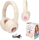 Depesche TOPModel Bluetooth Koptelefoon Kinderen Hoofdband Creme