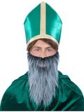 Fancy Smiffys Fancy Dress St Patrick's Hat With Beard
