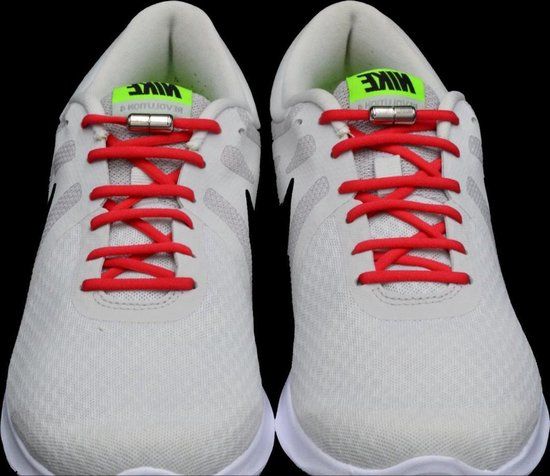 Elastische Veters - Rood - 100cm - Nylon - van Heble®