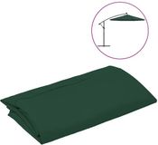 vidaXL Vervangingsdoek voor tuinparasol 300 cm groen
