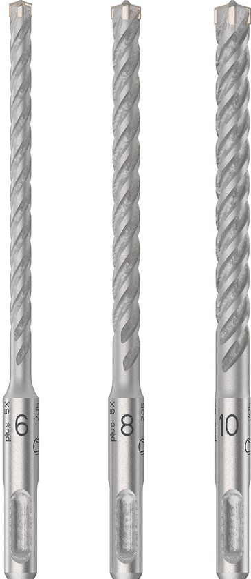 Bosch PRO SDS PLUS-5X SET, 6/8/10 MM, 3 ST