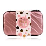accentra Let's Celebrate Cadeauset voor dames, in hard case, badset met theeroos en fluweel, inclusief douchegel, bodylotion en shampoo, 3-delige set