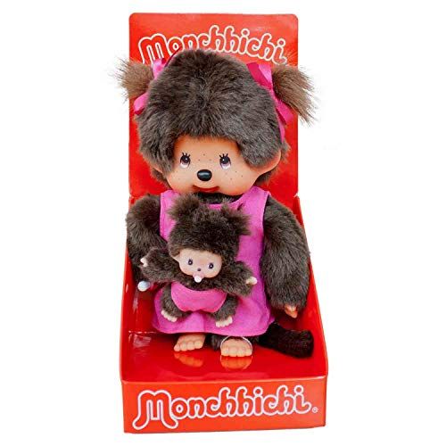 Sekiguchi MONCHHICHI Mother Care Roze - 20 cm - 0791743905843