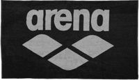 ARENA Pool Soft Towel black-grey