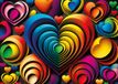 Yazz Puzzle Cœur Coloré - 1000 pièces