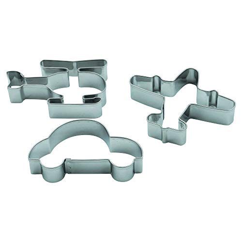 Formina Krifka Auto + vliegtuig + helikopter uitsteekvorm koekjessnijder vliegtuig