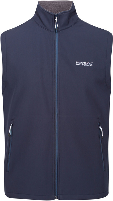 Regatta Bradwell III Bodywarmer Vest Heren, navy S 2020 Softshell bodywarmers