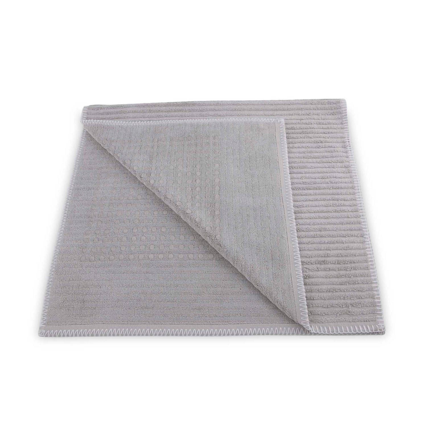 Heckett & Lane Badmat Bamboo - Glacier Grey - 60x100cm