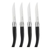 Opinel Table Chic messenset van ebbenhout, hout/zwart, 4 messen, 10 cm lemmet