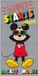 Mickey Mouse serviette de plage Summer 70 x 140 cm gris