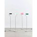 HAY Lampadaire Apex, rose, hauteur 110 cm, E14, acier
