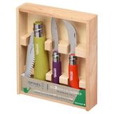 Opinel Tuiniersset, staal Sandvik 12C27, roestvrij mes, grijs, M
