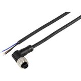 Tru Components TC-12833128 Sensor/actuator aansluitkabel M12 Aantal polen (sensoren): 4 Koppeling, haaks 10 m 1 stuk(s)