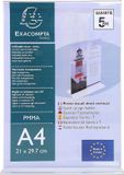 Exacompta Folderhouder Rechtopstaand A4 Transparant
