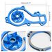 Husqvarna kit d'impulseur à haut rendement pour pompes à eau - Modèle 13410147 - En aluminium - Convient pour : Husqvarna 701, KTM 690 Duke, Enduro, SMC, GasGas 700 SM/ES - Bleu