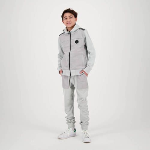 Vingino x Daley sweatvest Okey - Grijswit