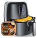 Arendo Heißluftfritteuse XXL Airfryer 5,2 Liter