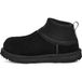 UGG® Classic Ultra met elastisch omslagboord voor kinderen in Black, Maat 36, Suede/Textiel/Gerecyclede Materialen