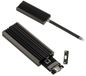 KALEA-INFORMATIQUE Aluminium behuizing USB 3.2 Gen 2x2 20G voor M.2 NVMe SSD met USB-C-interface, capaciteit 8 TB